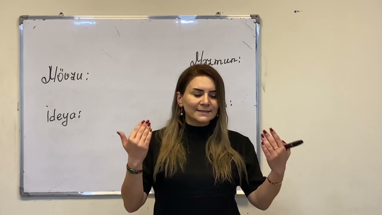 Bədii əsərlərin quruluşu / Ədəbiyyat