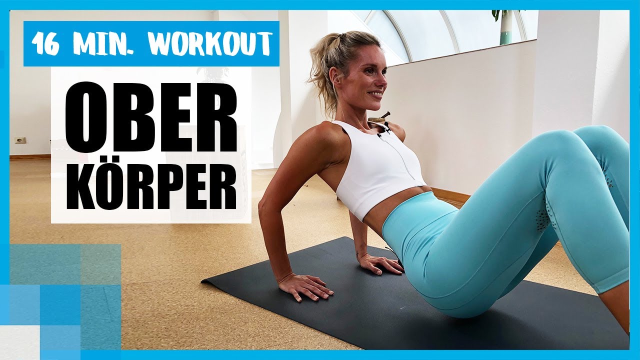 16 MIN Workout: Oberkörper-Training mit Kaya Renz | ohne Geräte 💥