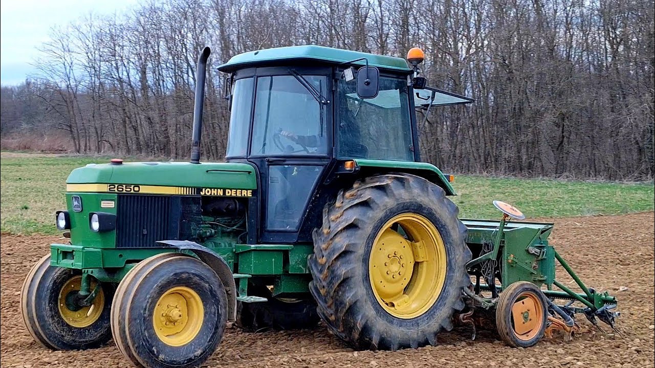 John deere 2650 & amazone D7 special