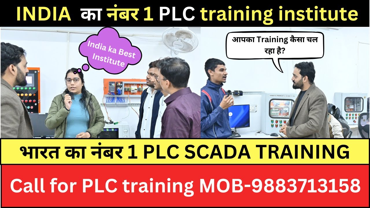 Best PLC SCADA training institute in India #electrical #plctraininginstitute #plc #scada #automation