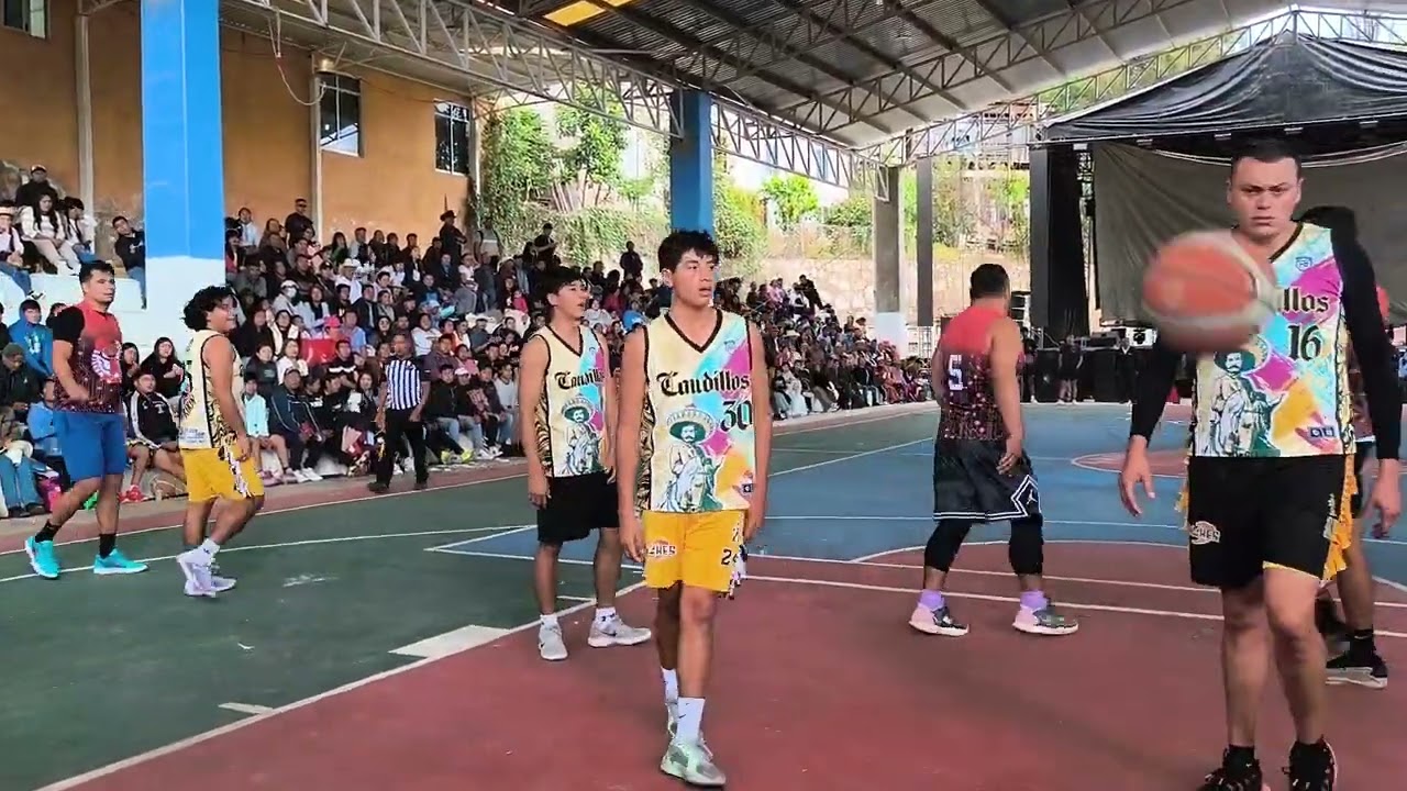 APACHES TLAXIACO VS EL CHIVO Y COMPAÑIA EN SAN ESTEBAN ATATLAHUCA💥🏀🏀🏀🌟 