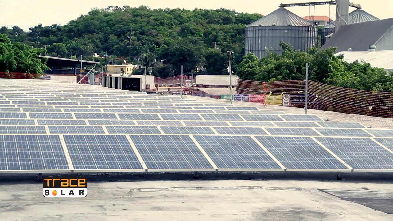 Instalación fotovoltaica mas grande de República Dominicana Trace Solar -- MARDOM