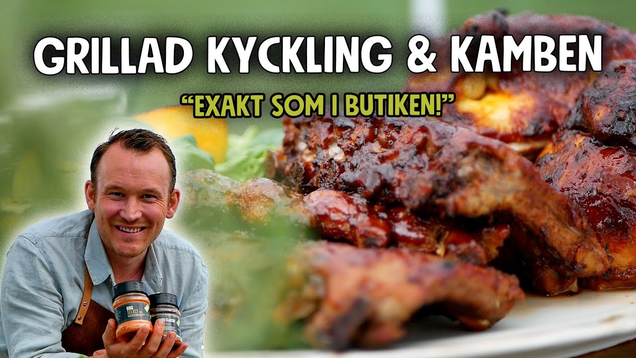Grillade revbensspjäll och helgrillad kyckling | Ett Gott Land