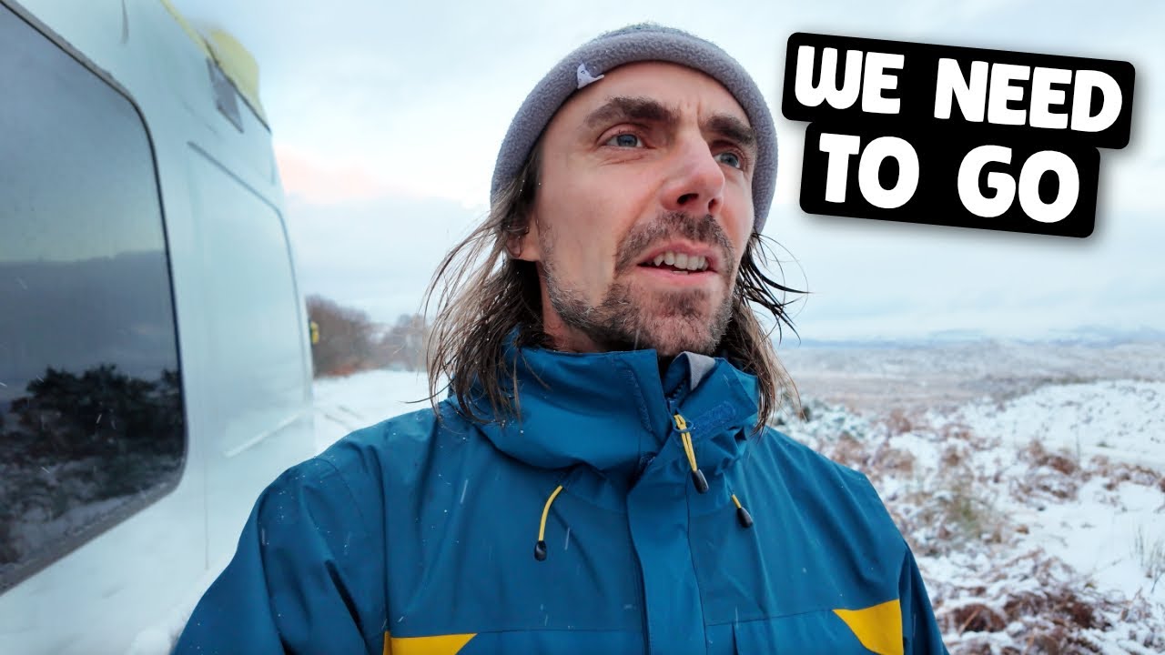 CHANGE OF PLANS! - ISLE OF SKYE Van Life 🏴󠁧󠁢󠁳󠁣󠁴󠁿 Scottish Highlands