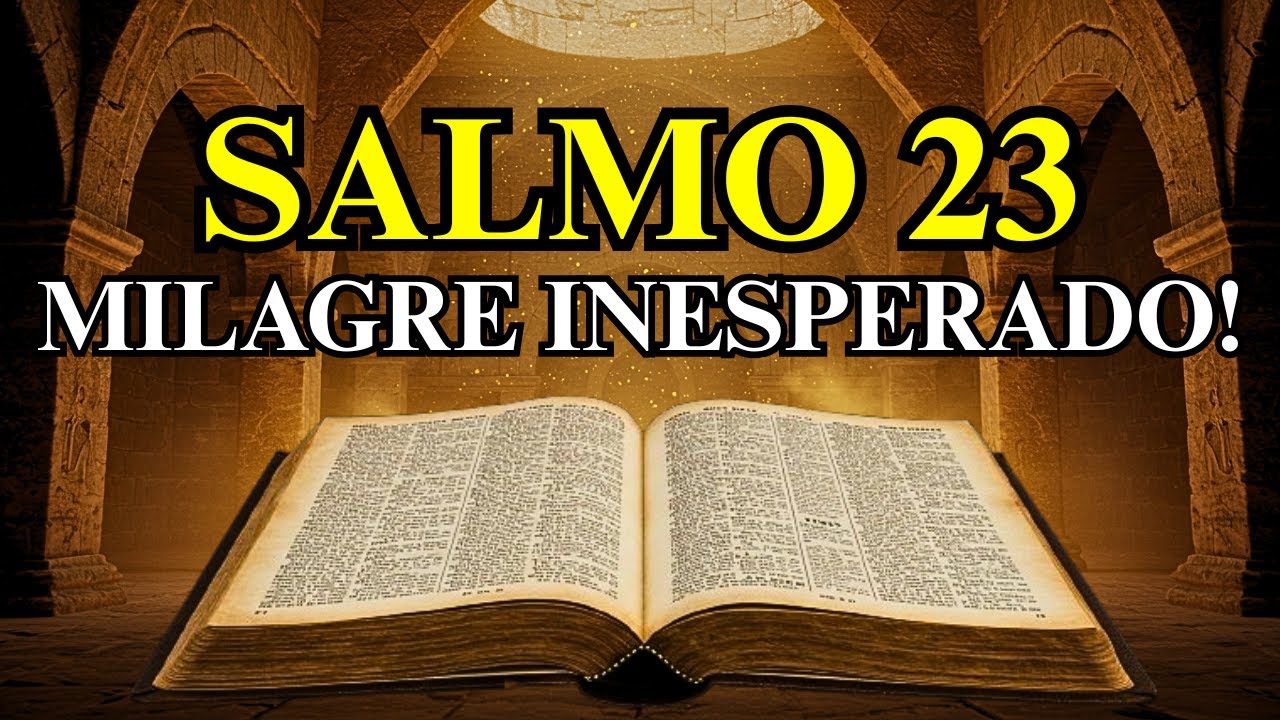 Ainda Hoje Deus Vai Te Surpreender Com Um Milagre Que Você Nem Imaginava (Salmo 23)