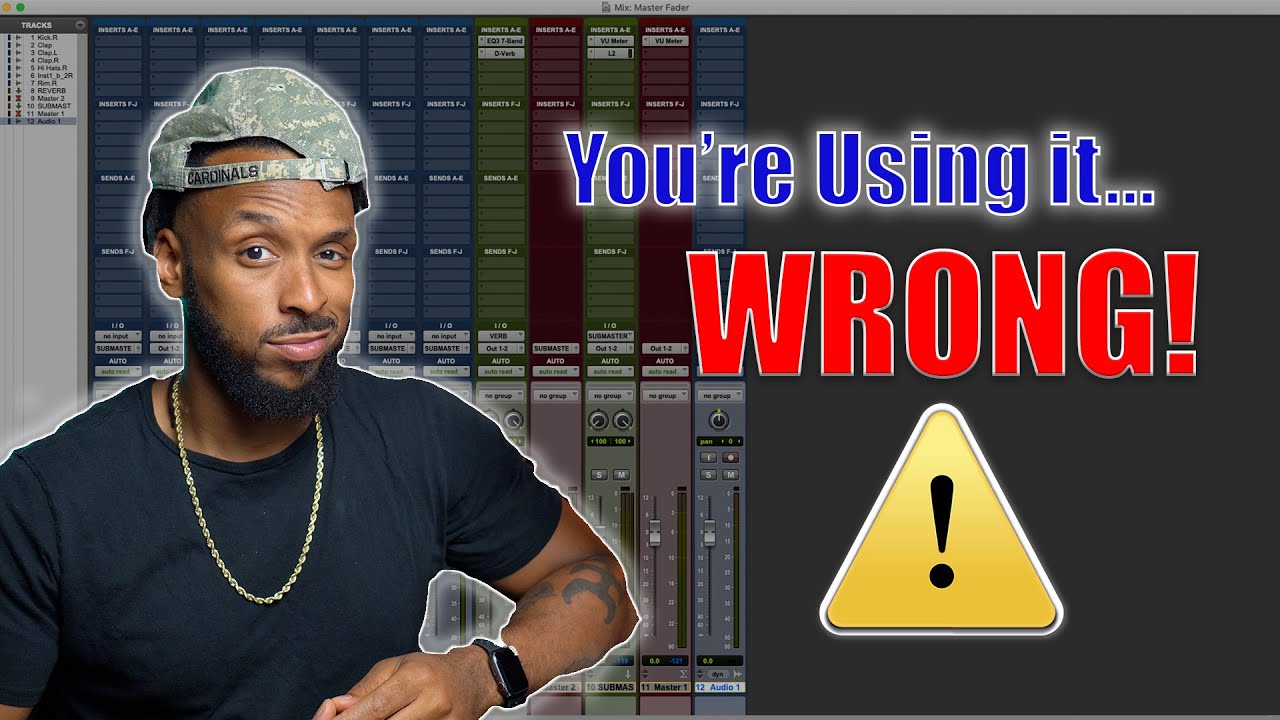 Как использовать мастер-фейдер Pro Tools | ПРАВИЛЬНЫЙ способ!