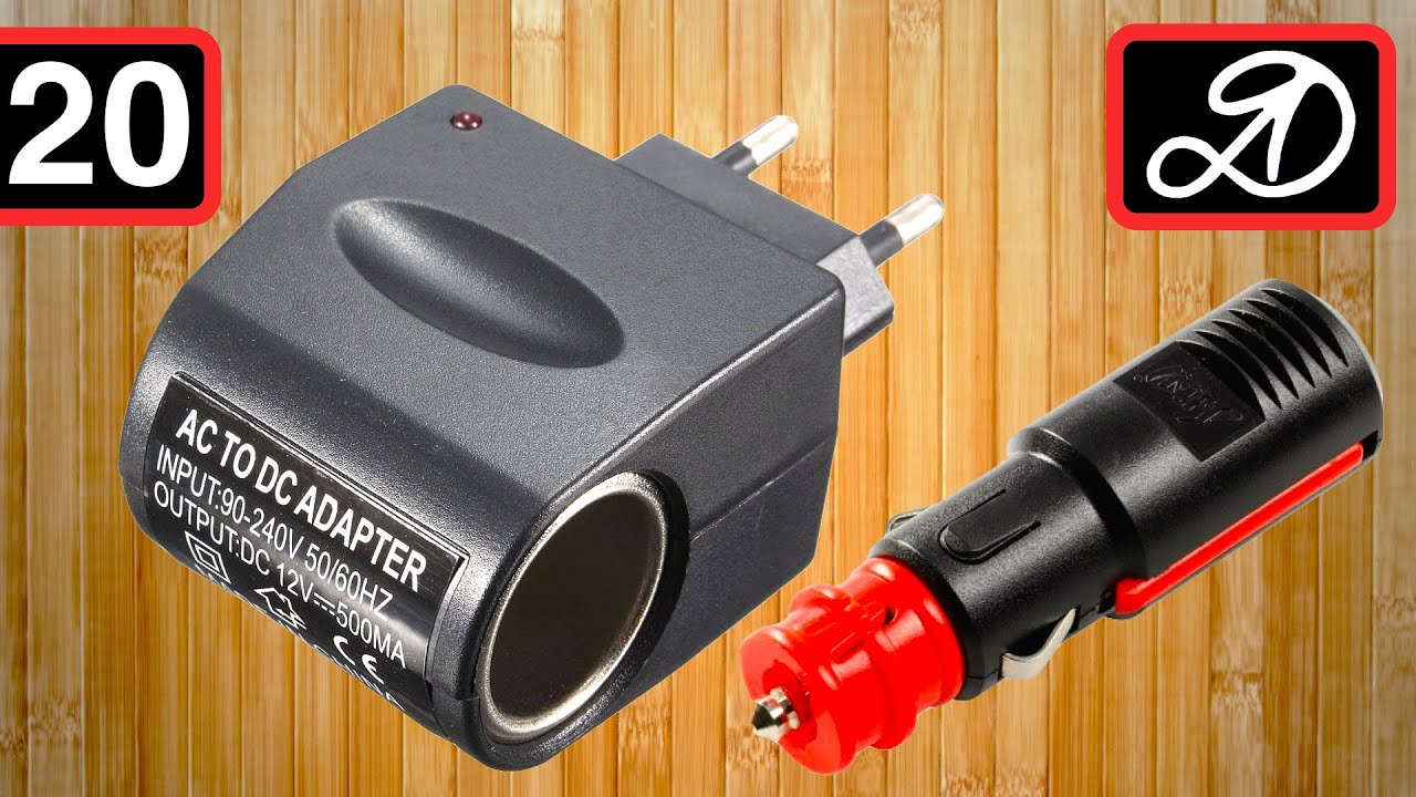 Adapter AC-DC 220V-12V 500mA (cigarette lighter socket) from China. Parcels AliExpress (20)