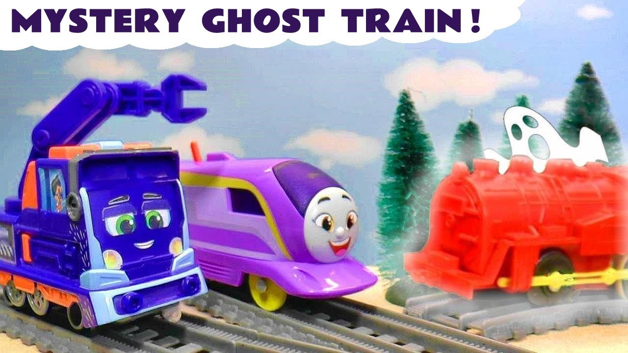 Mystery Ghost Train Story With All Engines Go Kana And Mighty Express Milo