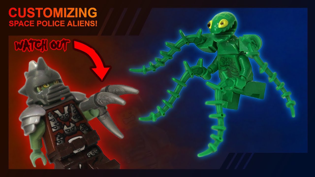 Upgrading LEGO Space Police Villains!
