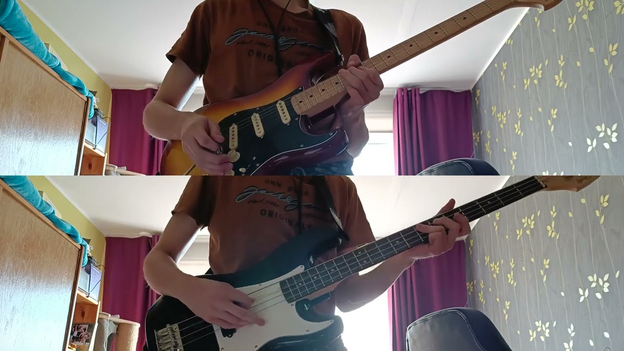 Grand Funk Railroad - People, Let's Stop The War - Guitar & Bass cover