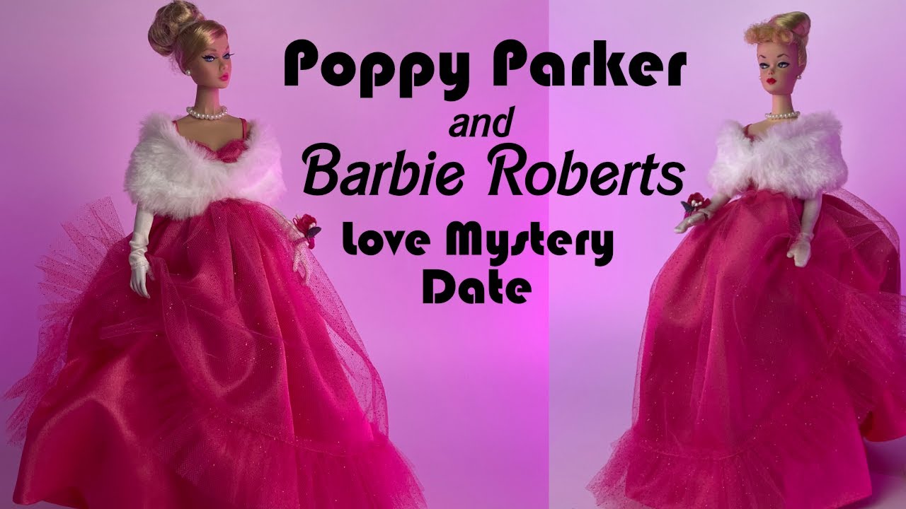 Poppy Parker Loves Mystery Date Unboxing and try on Vintage Barbie and Ken