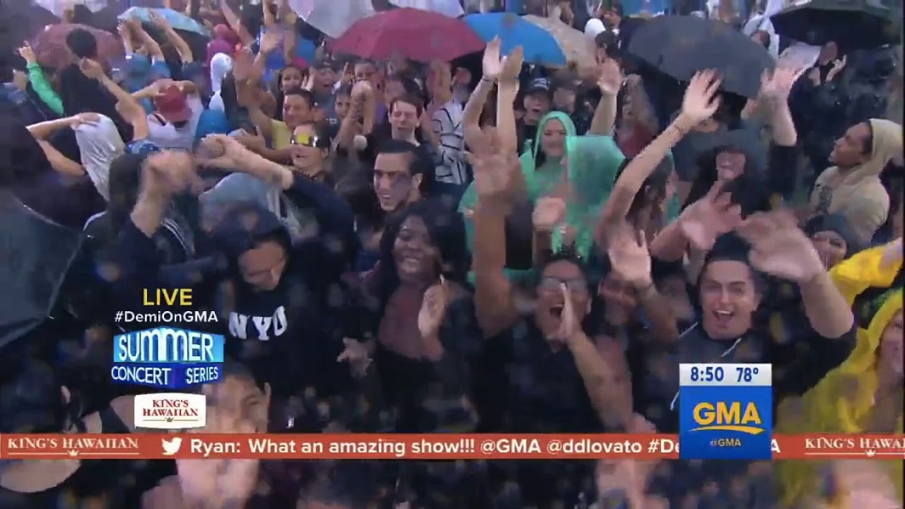 Demi Lovato & Cheat Codes - No Promises (Live on Good Morning America) - August 18