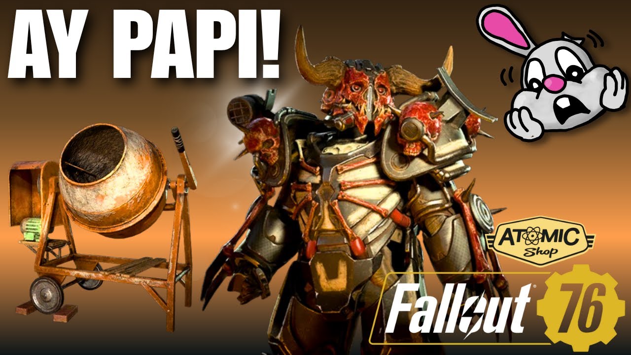 AMAZING! Calm atomic shop update review of the Switchback Power Armor bundle | Fallout 76