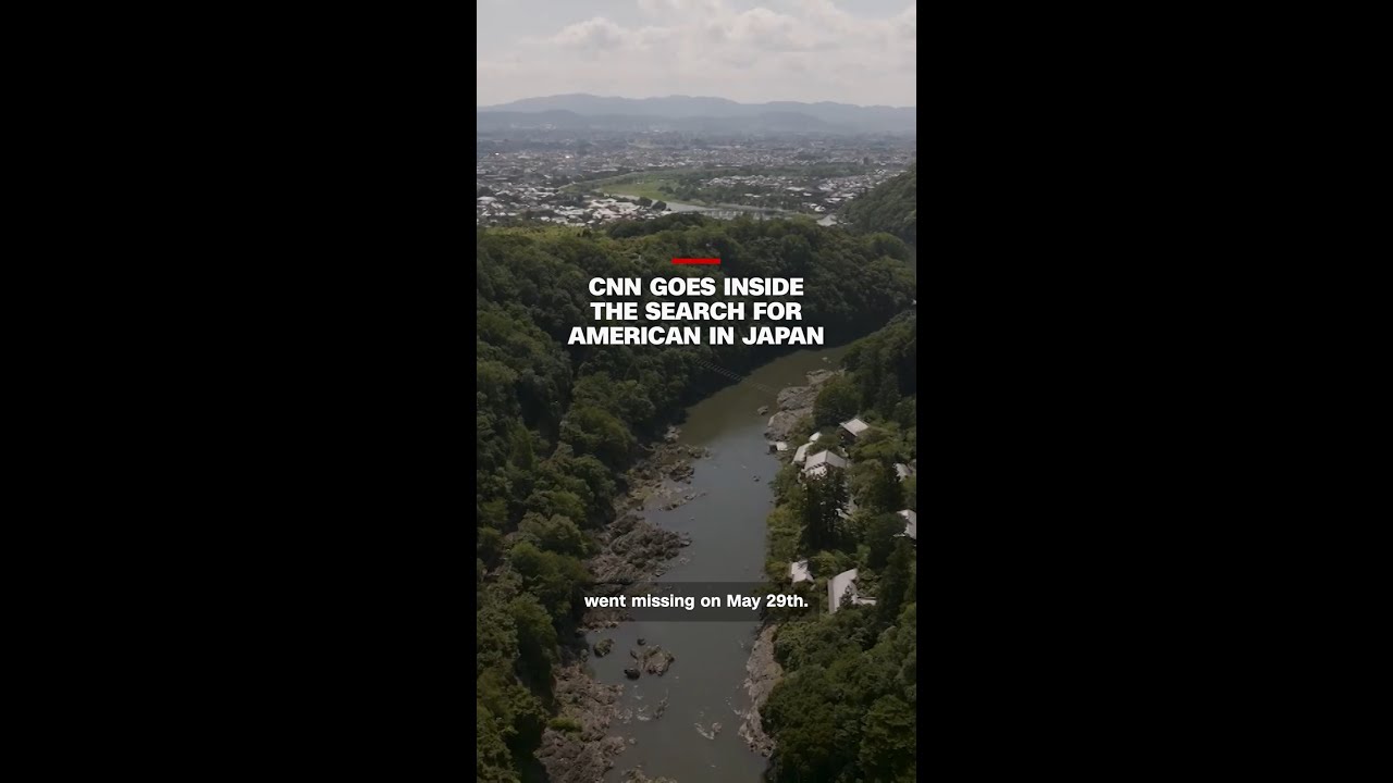 Japanese authorities search for missing American student