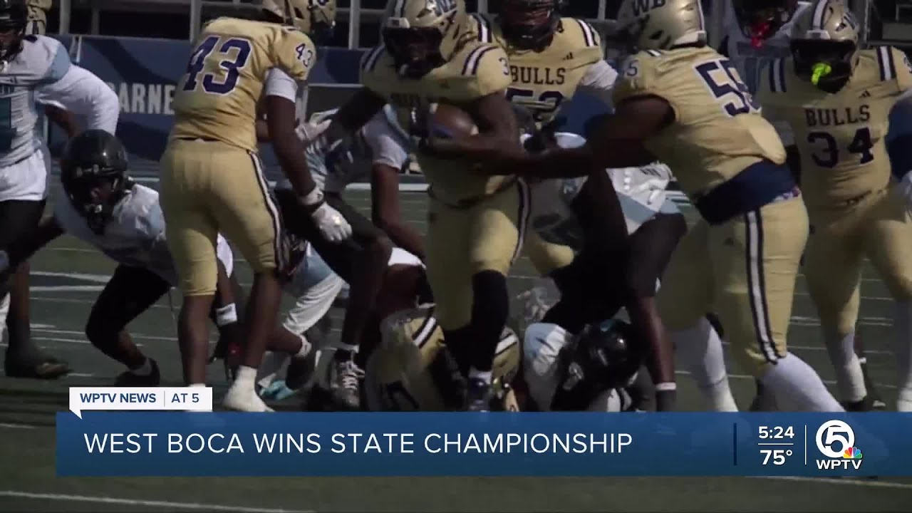 Miami signee Javian Mallory powers West Boca Raton to back-to-back state titles