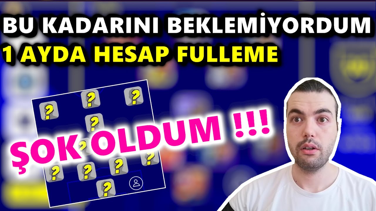 ŞOK OLDUM 😲BÖYLESİNİ BEKLEMİYORDUM🔥1 AYDA HESAP FULLEME 🚀REKOR KOLEKTİF GÜCÜM OLDU (EFOOTBALL 2024 )