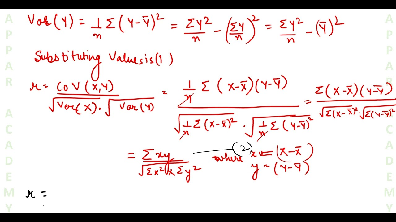Computing Correlation Coefficient
