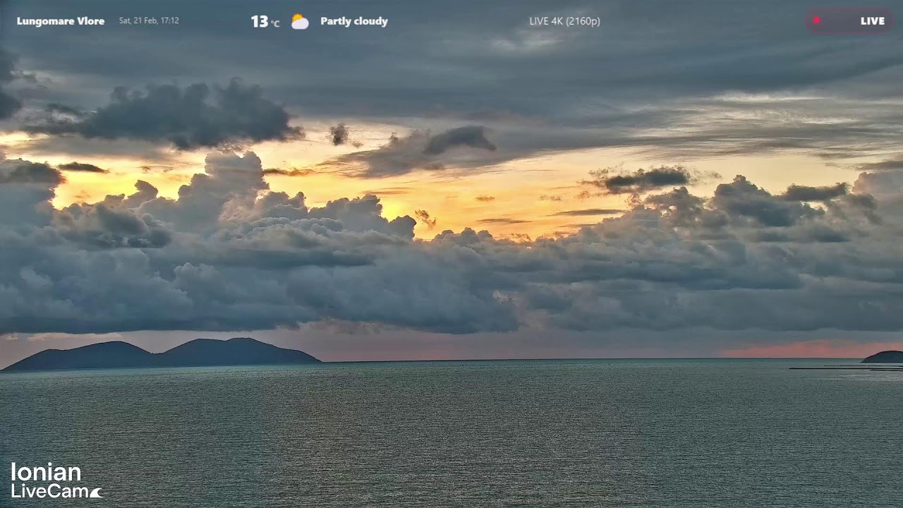 Vlore AL 🌊 Real-Time Sea & City