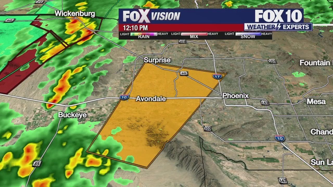 🔴 LIVE: Arizona weather alert  | FOX 10 Phoenix