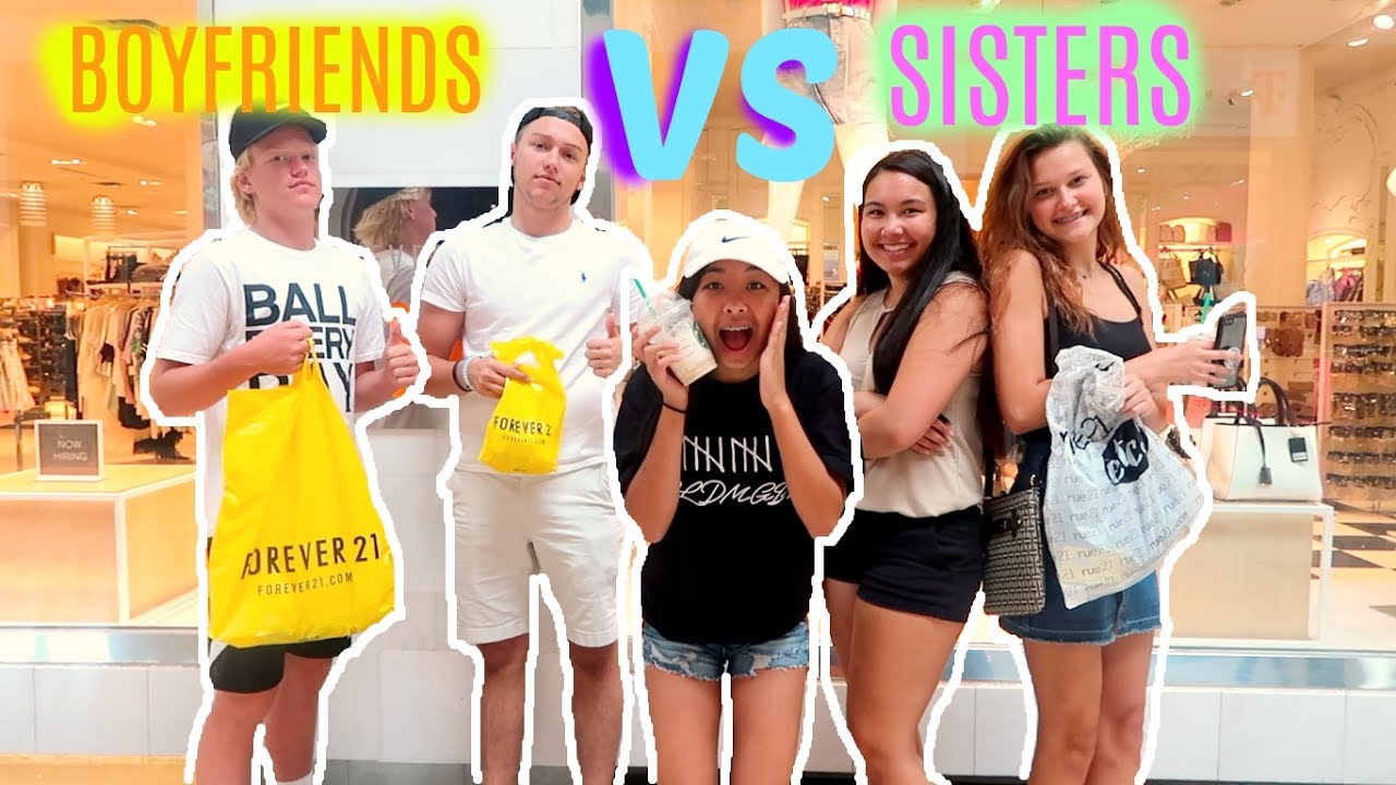 BOYFRIENDS VS SISTERS ? OUTFIT CHALLENGE