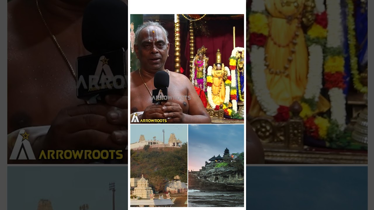 Thiruneermalai Perumal, which was submerged under the sea: Thiruneermalai Temple History | #shorts