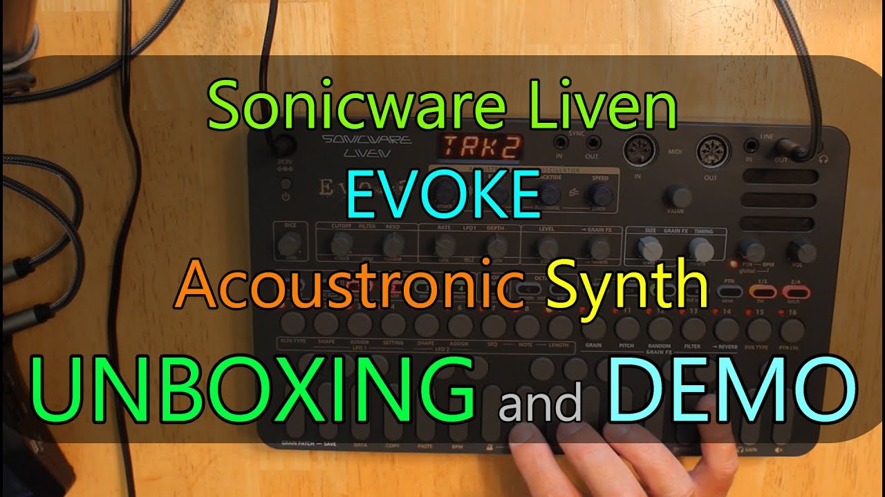 Sonicware LIVEN Evoke Unboxing and Demo 7/18/2025