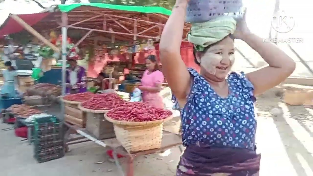 A tour of Nay Pyi Daw, Myanmar market ( part 2)