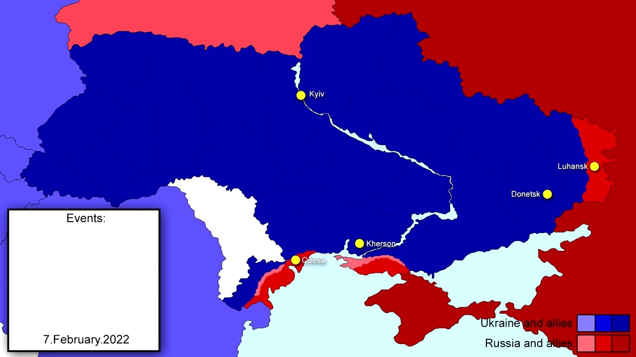 Ukraine-Russia war 2022: Fictional Scenario