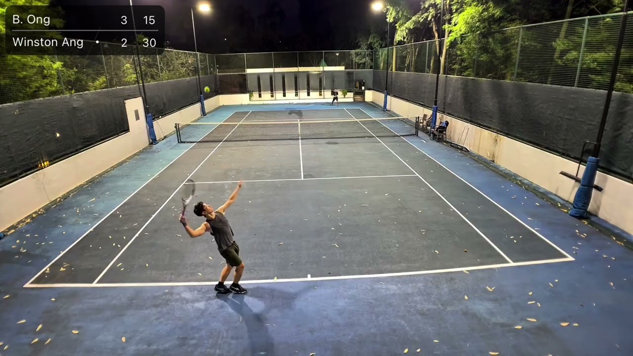 Tennis Lost 4-6, 4-6 to W. Ang