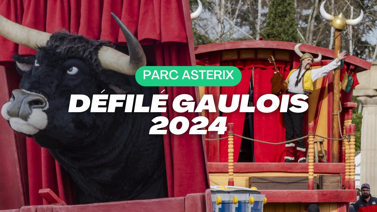 Parc Astérix | Le Défilé Gaulois (parade 2024)