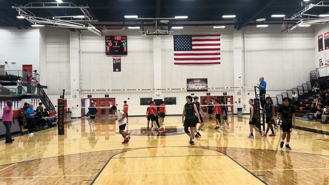 Set 3 of 3 | Tracy high school VS Merced High school men’s varsity volleyball March 5th 2026