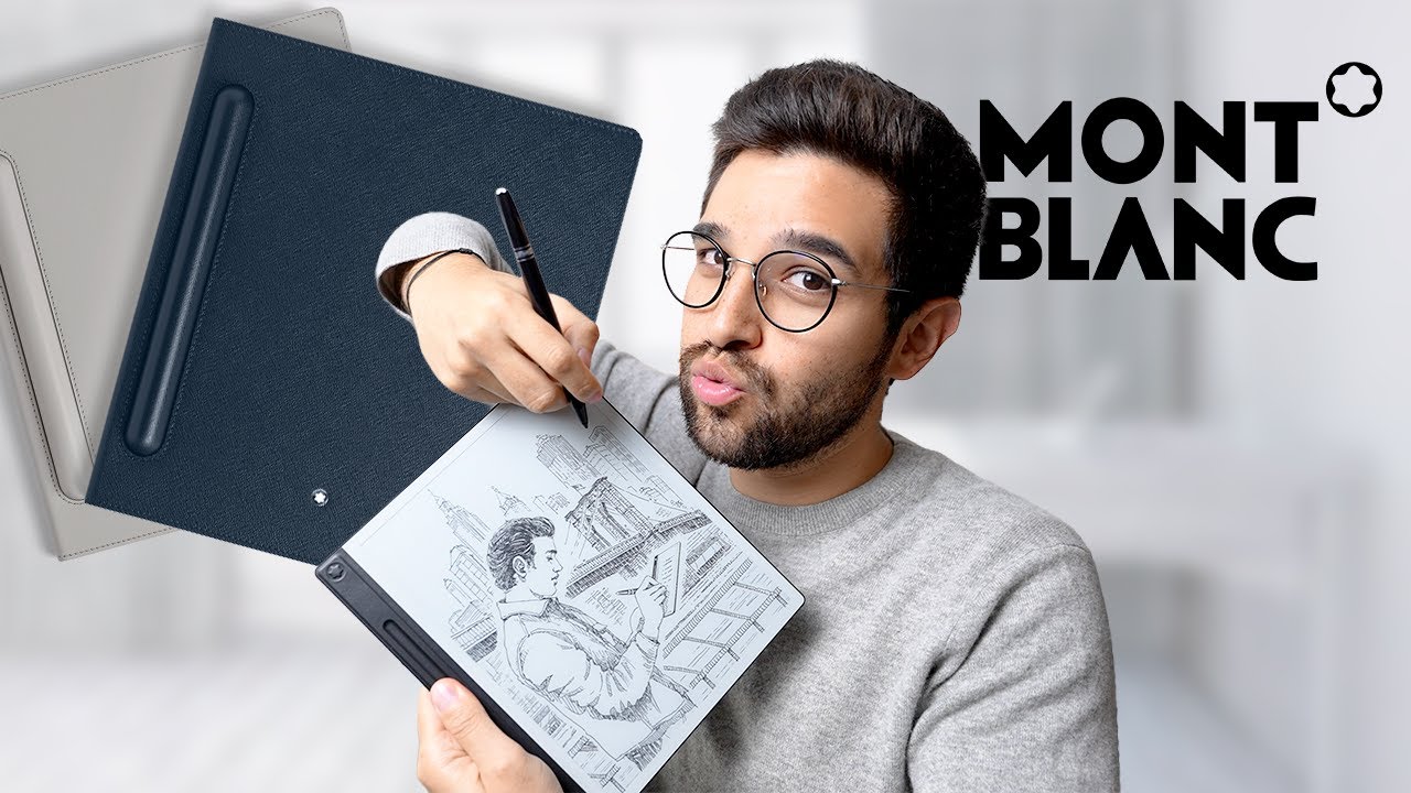 La ÚNICA tablet que se siente como escribir de verdad | Montblanc Digital Paper