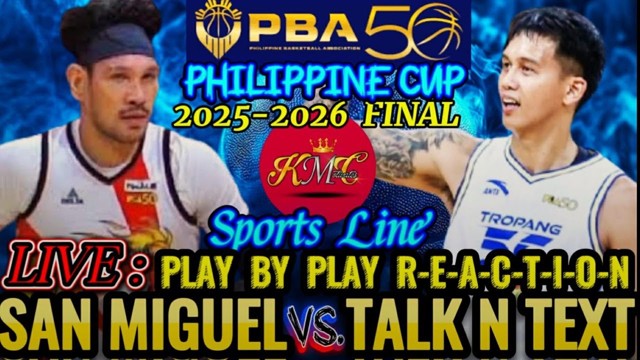 San Miguel VS Talk N Text/2026 PBA(Finals Game5)Live Play-by-Play Basketball🏀