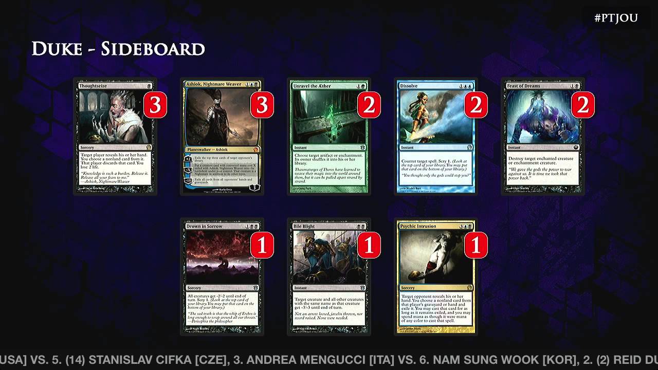 Pro Tour Journey into Nyx - Quarterfinal - Reid Duke vs. Yuuki Ichikawa