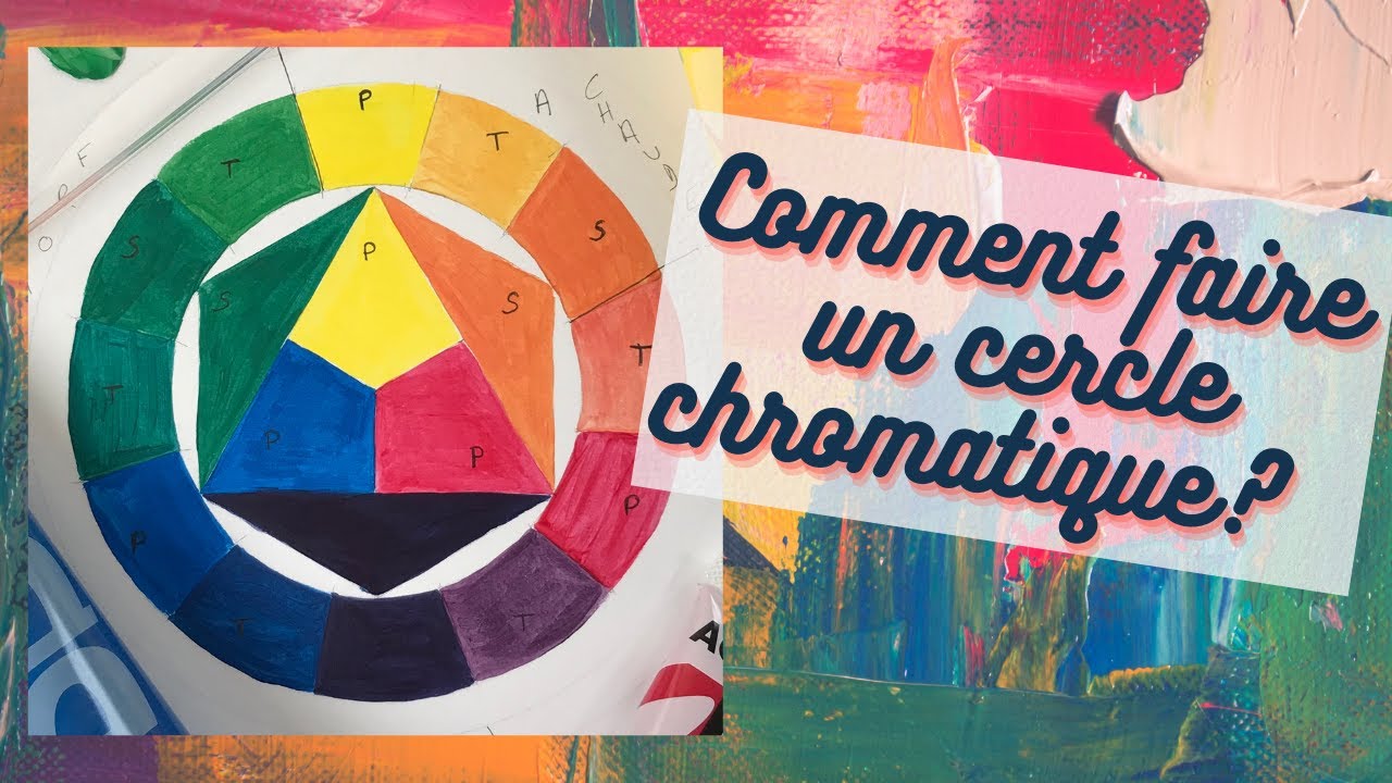 🎨Tuto complet sur le cercle chromatique: réalisation et explications!
