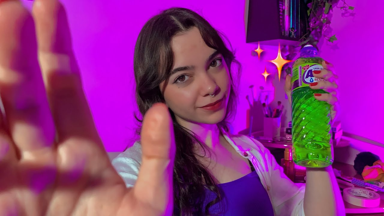 ✨ASMR ROLEPLAY | Fazendo uma limpeza de pele duvidosa✨