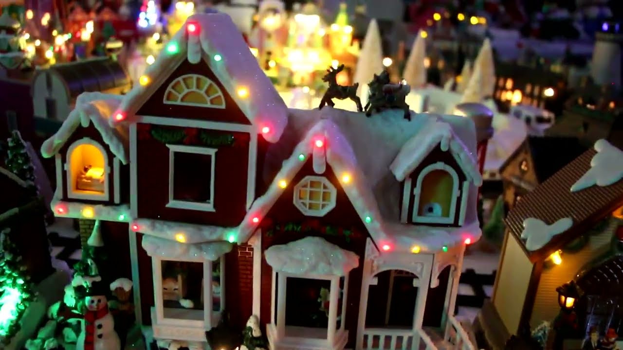 Complete Walkthrough Of My Indoor Christmas Display Christmas Palace 2025!