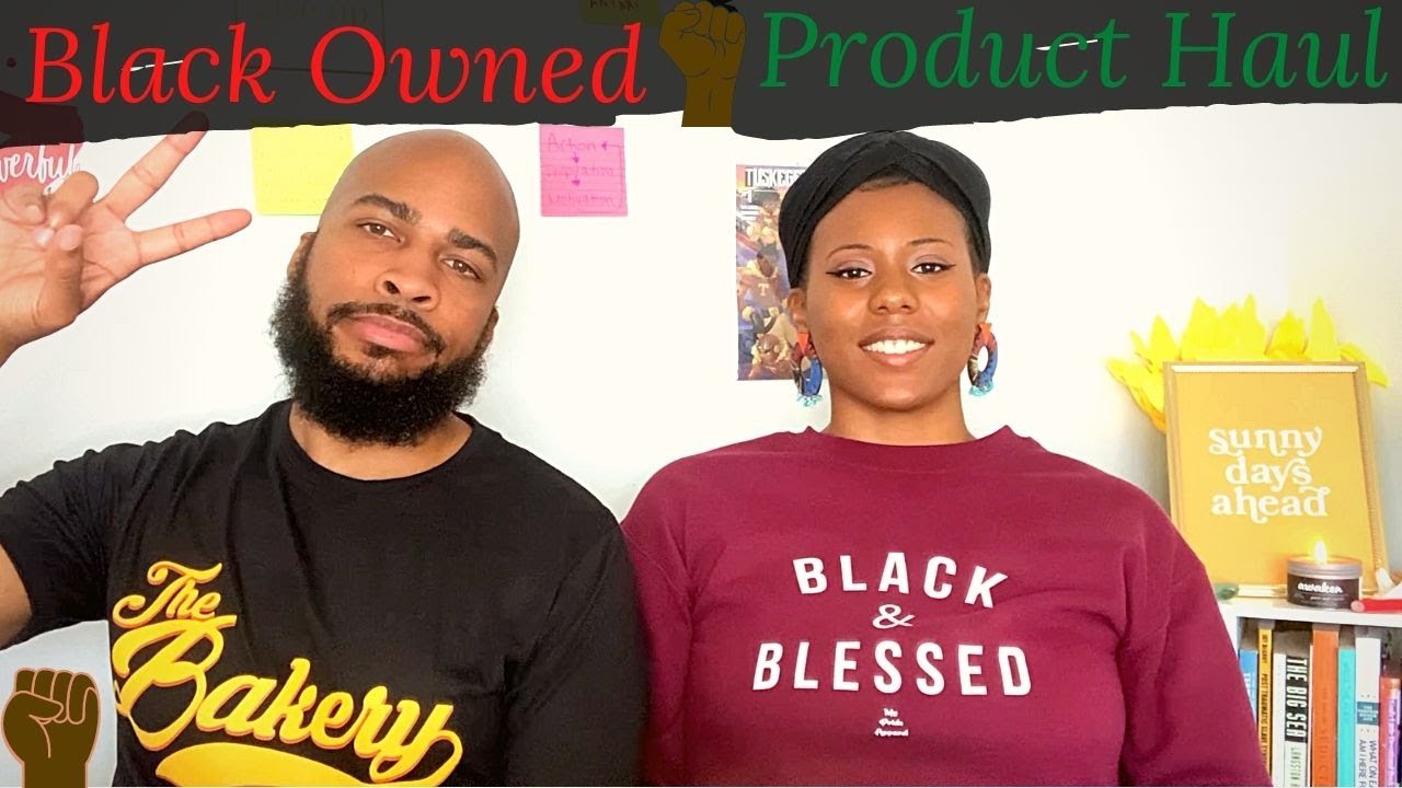 His & Hers BLACK OWNED BUSINESS PRODUCT HAUL!!! | HEALTH, TECH, GROOMING, HOME GOODS!