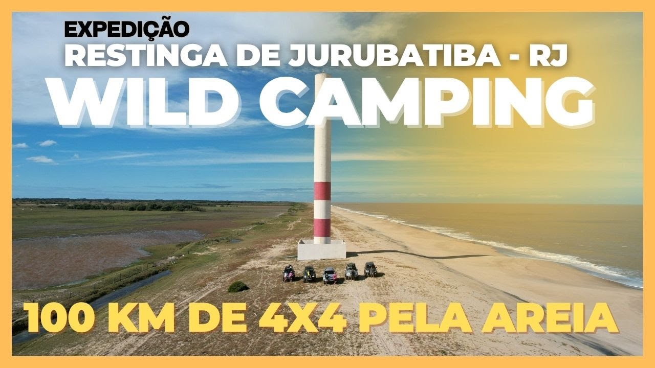 Expedição Jurubatiba - RJ 100Km de 4x4 pela areia
