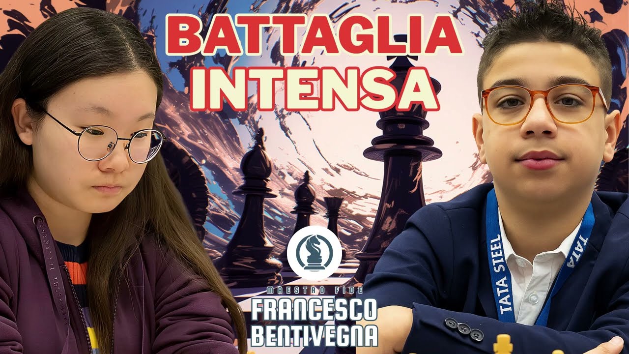 Doppio Sacrificio e la Posizione Crolla: Lu Miaoyi vs Faustino Oro ( Tata Steel 2026)