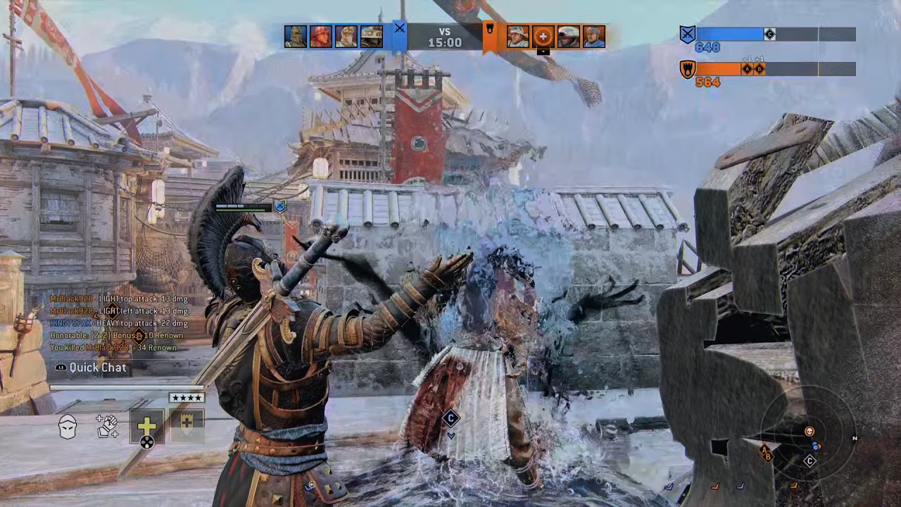 For Honor Warden a Dominion Anti Gank