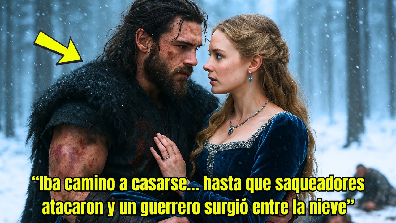 “Iba camino a casarse… hasta que saqueadores atacaron y un guerrero surgió entre la nieve”
