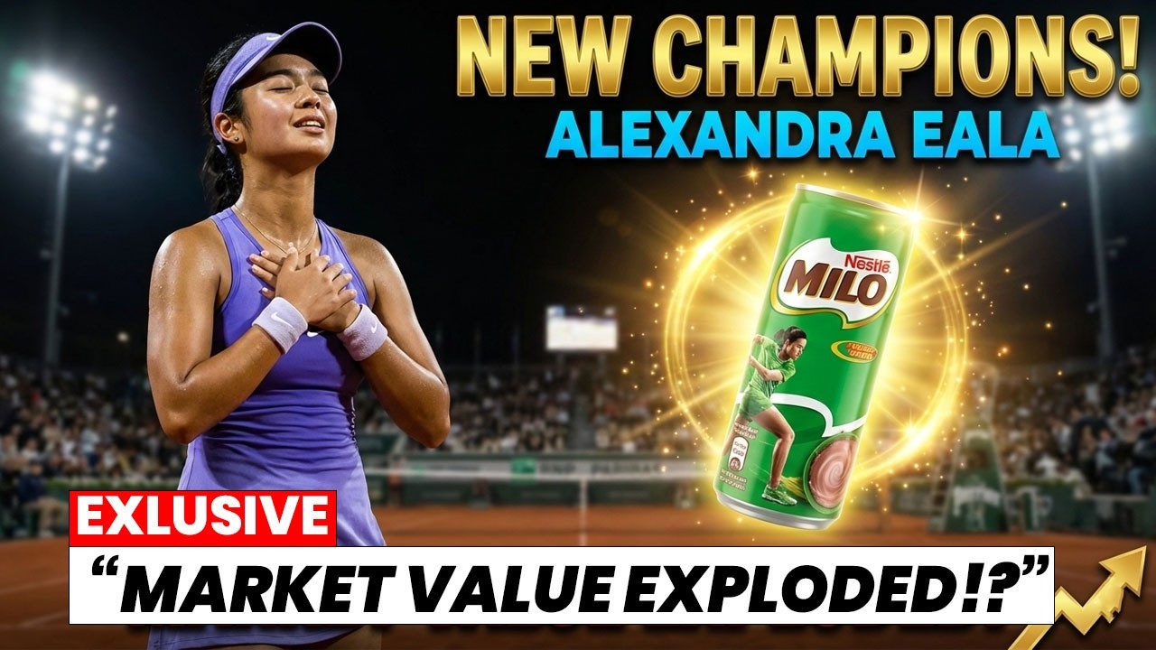 From Tennis Star to Marketing Queen!  Alex Eala’s Milo Ad Goes VIRAL!