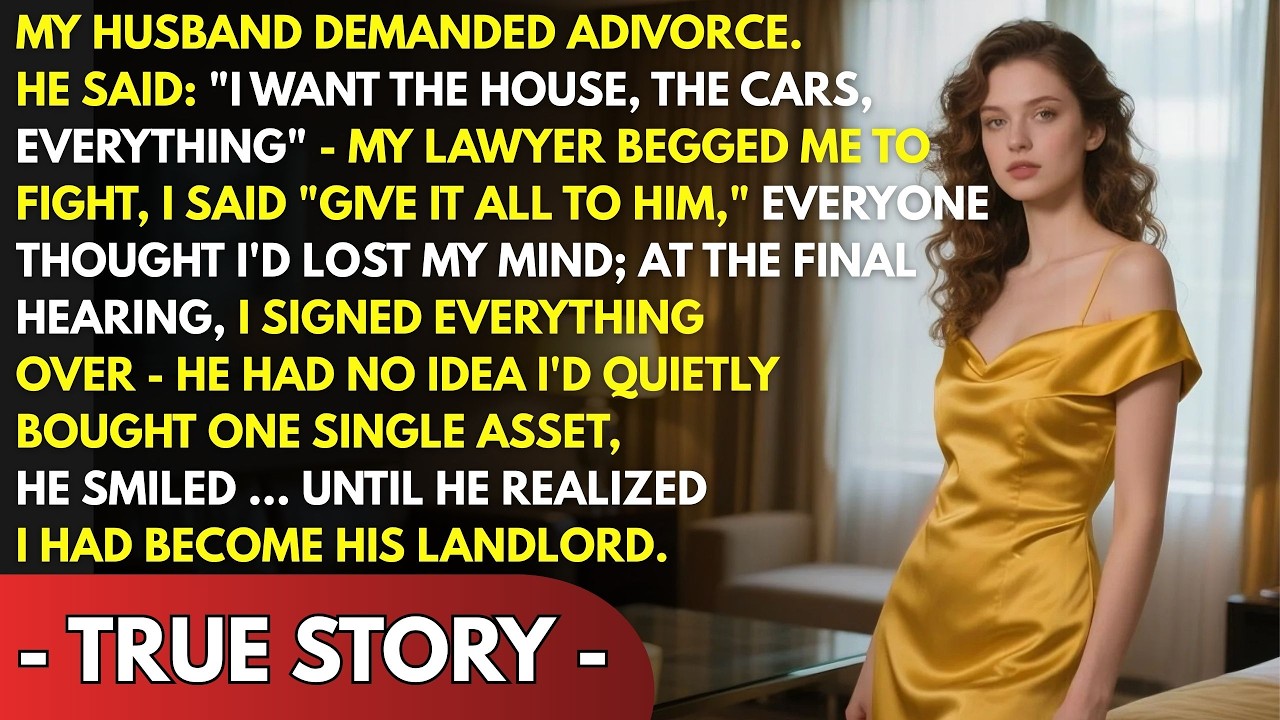 MY HUSBAND TOOK EVERYTHING IN THE DIVORCE — SO I BOUGHT THE ONE ASSET THAT MADE ME HIS LANDLORD