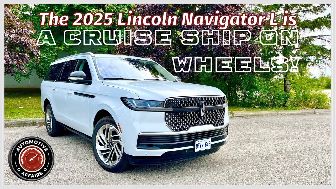 Lincoln Navigator L 2025 года — роскошный лайнер, способный управлять сам! | Обзор Наумана Фарука