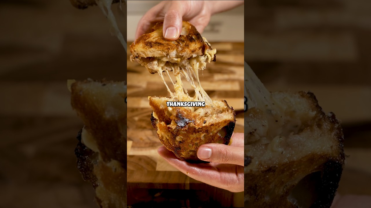 The BEST Thanksgiving Leftovers Sandwich Recipe