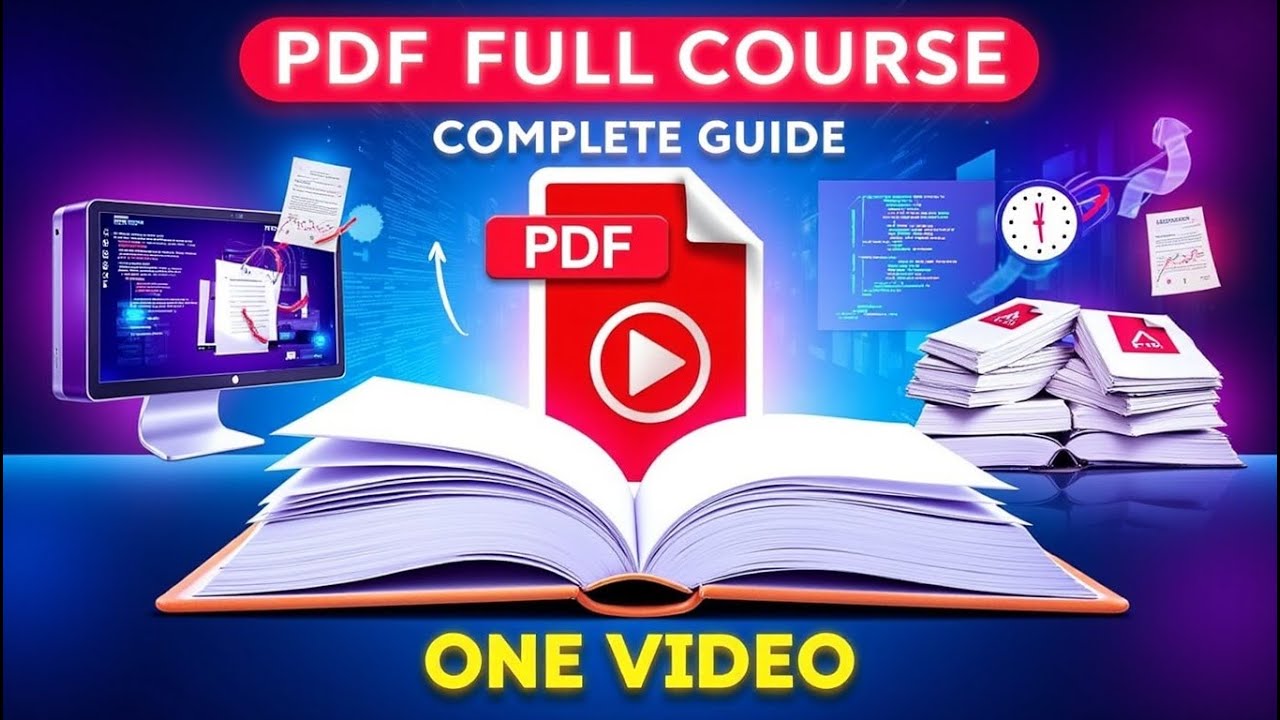 PDF Full Course in One Video - Beginner to Advanced PDF editing