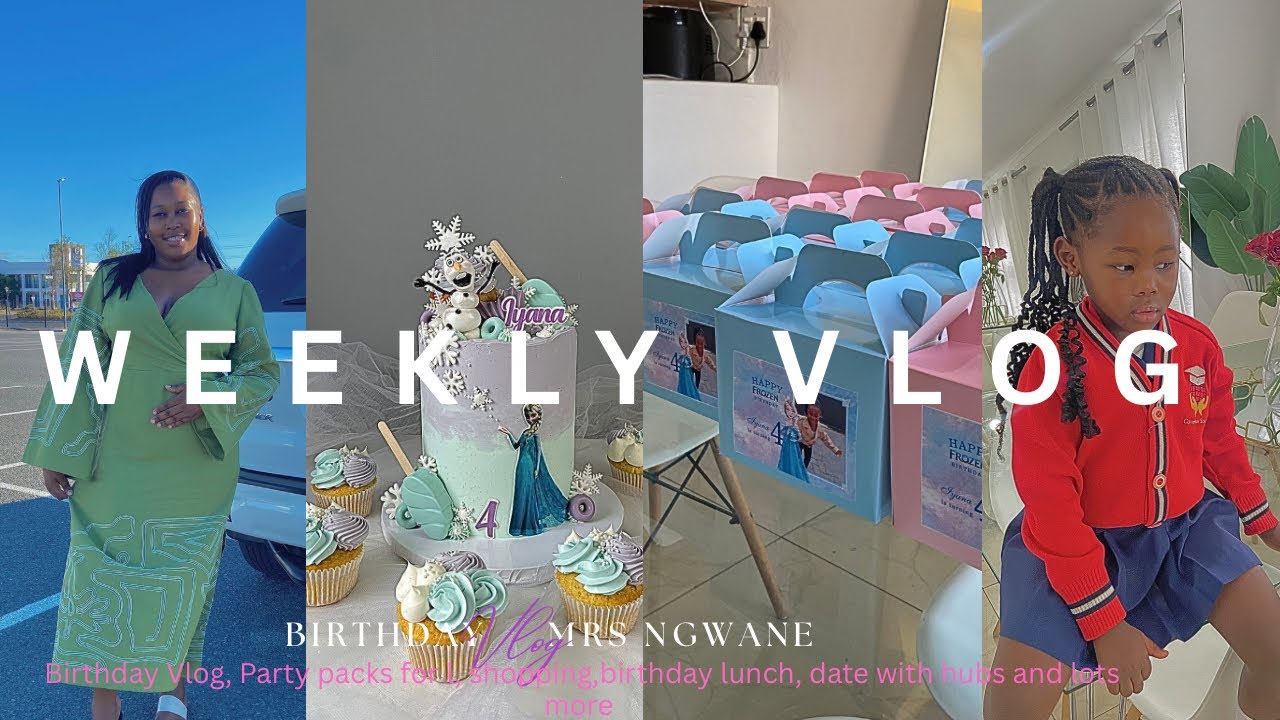 WEEKLY VLOG: Home Making Diaries| Birthday Vlog|Clean With Me| Corporate Wife| H&M Home|SA Youtuber 