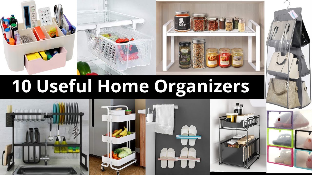 10 Useful Home organizers- Space saving kitchen Organizer- Latest Unique Amazon Organizers