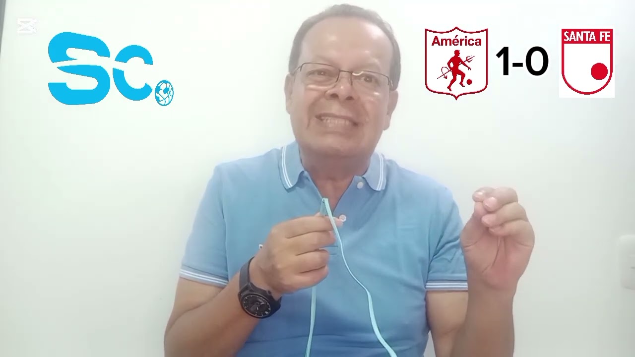 AMÉRICA 1 - 0 SANTA FE... FELIZ CUMPLE AMERICANOS. BIEN JUGADO!!!